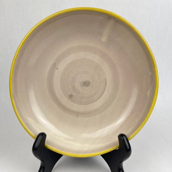 Vintage Hand Painted Italian Pottery Cereal Bowls Set of 3 - Picture 5 of 12